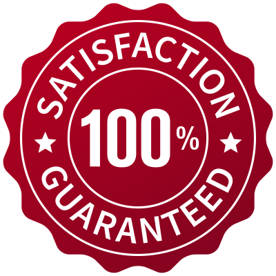 100-pct-satisfaction-guaranteed 100% satisfaction guaranteed emblem